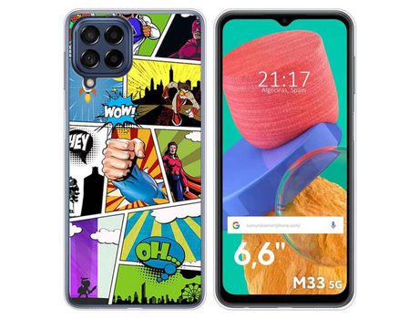 Carcasa para Samsung Galaxy M33 5G TUMUNDOSMARTPHONE Multicolor