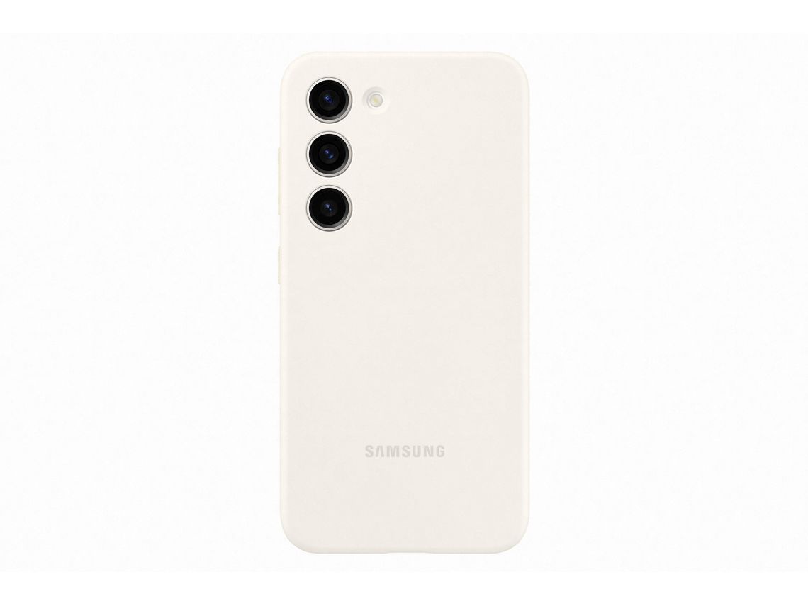 Carcasa Silicona SAMSUNG Galaxy S23 Blanco