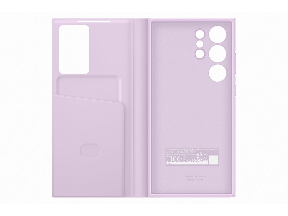 Carcasa SAMSUNG Galaxy S23+ Clear View Morado