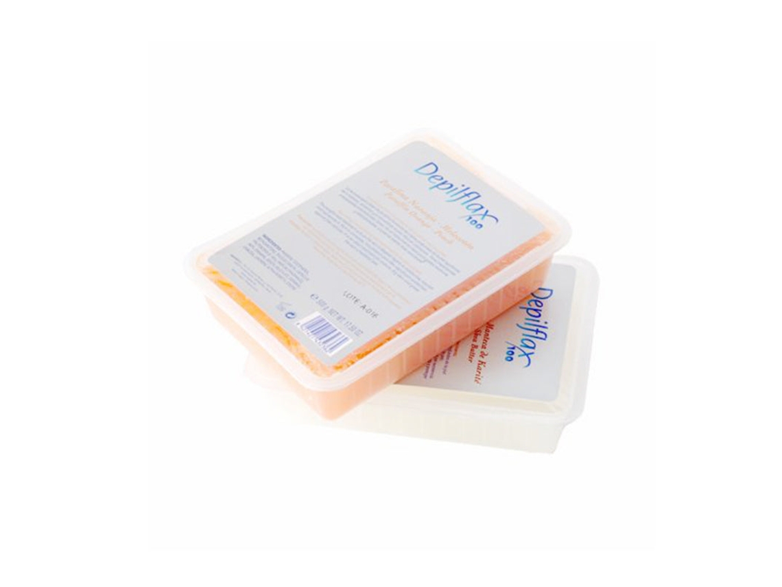 Parafina de naranja y melocotón 500 g Depilflax