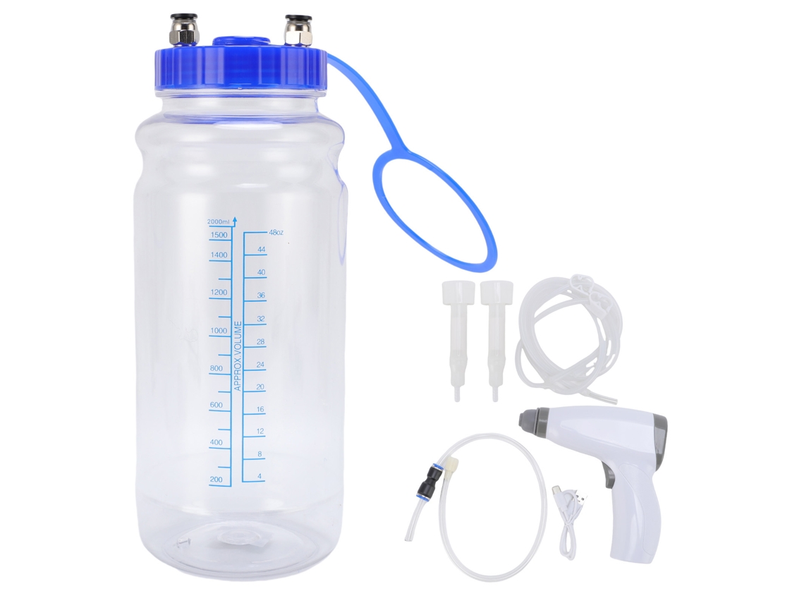Máquina De Ordeño Eléctrica Portátil Para Cabras, 2 Litros, Usb, 5 Velocidades Ajustables, Succión De Silicona.