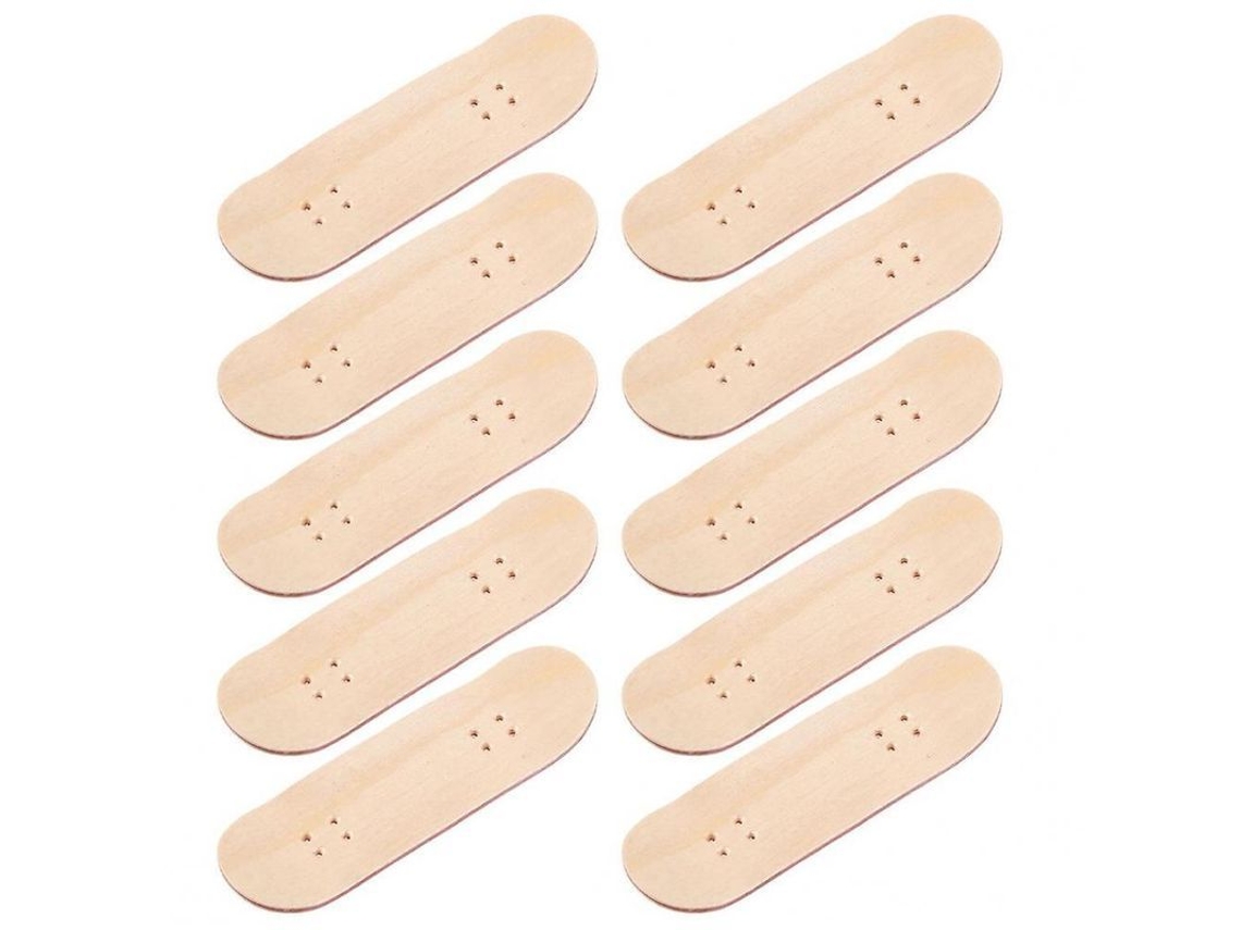10 Piezas De Repuesto De Madera Nuevas Para Patinetas De Dedos Uwb