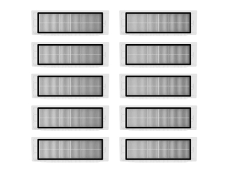 10 filtros Hepa para Robots Xiaomi para aspiradora, repuestos de Robot para Millet Mijia, piezas de Robot aspirador de limpieza
