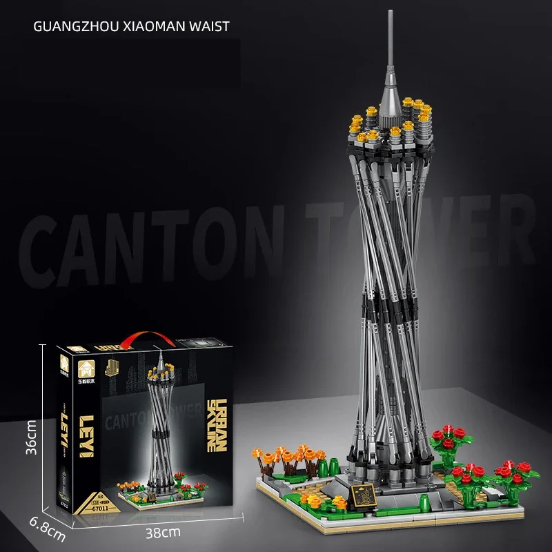 (estilo 3) Set De Bloques De Construcción De Monumentos Mundialmente Famosos, Juguete Educativo De Bloques De Construcción En Miniatura