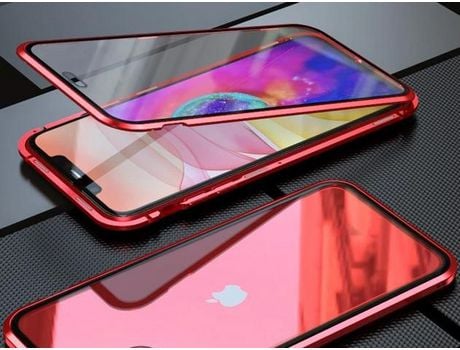 Carcasa para iPhone 8 SLOWMOOSE Rojo Transparente