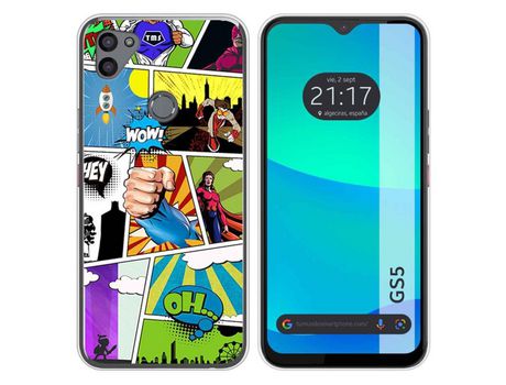 Carcasa para Gigaset Gs5 TUMUNDOSMARTPHONE Multicolor