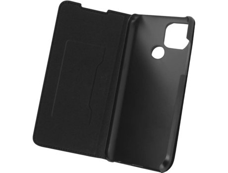 Carcasa Oppo A15 AKASHI Tarjetero Negro