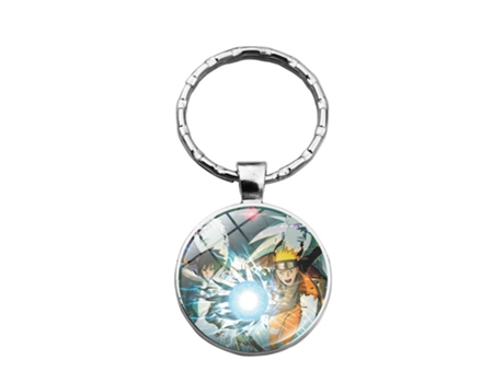 Mainan cincin gantungan kunci anime naruto shippuden kartun cabochon uchiha itachi gantungan kunci aksesori liontin mainan untuk hadiah anak-anak