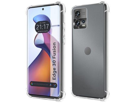 Carcasa para Motorola Edge 30 Fusion 5G TUMUNDOSMARTPHONE Transparente