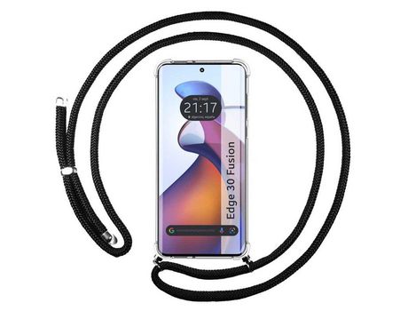 Carcasa para Motorola Edge 30 Fusion 5G TUMUNDOSMARTPHONE Negro