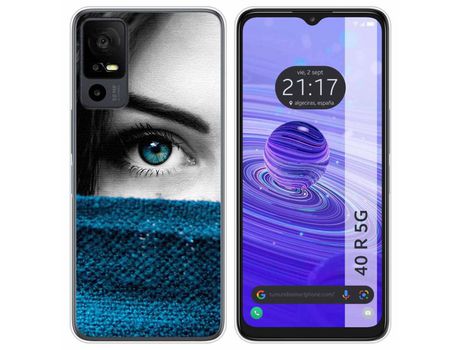 Carcasa para TCL 40 R 5G TUMUNDOSMARTPHONE Multicolor