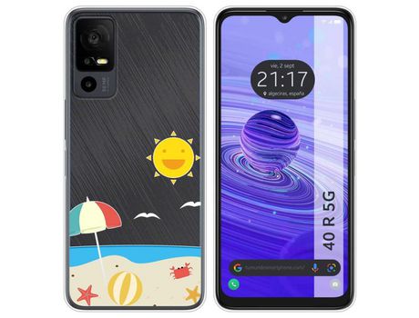 Carcasa para TCL 40 R 5G TUMUNDOSMARTPHONE Multicolor
