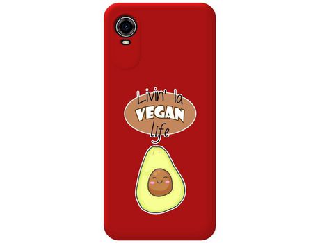 Carcasa para Zte Blade A31 Plus TUMUNDOSMARTPHONE Rojo