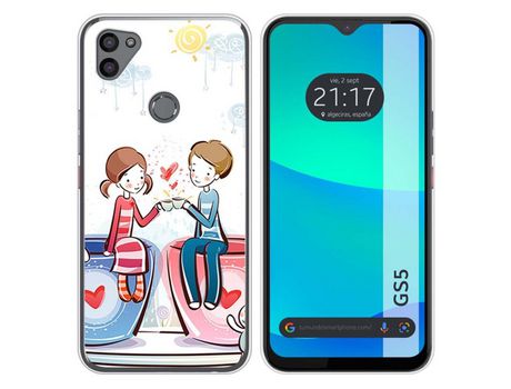 Carcasa para Gigaset Gs5 TUMUNDOSMARTPHONE Multicolor