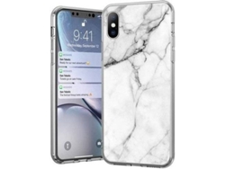 Carcasa Samsung Galaxy A51 HURTEL Mármol Blanco