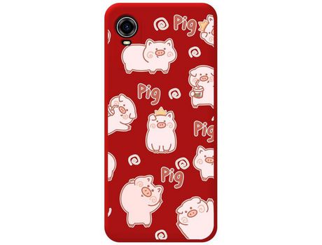 Carcasa para Zte Blade A31 Plus TUMUNDOSMARTPHONE Rojo