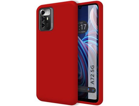 Carcasa para Zte Blade A72 5G TUMUNDOSMARTPHONE Rojo
