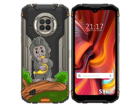 Carcasa Doogee S96 Pro TUMUNDOSMARTPHONE Dibujos Transparente Multicolor