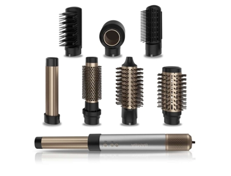 Cepillo de aire Bamba CeramicCare AirGlam Aluminum CECOTEC