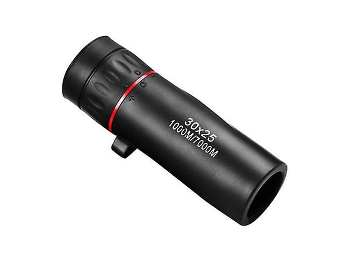 Telescopio monocular de visión nocturna HD 30x25 con zoom de 10x, color negro Gusshious