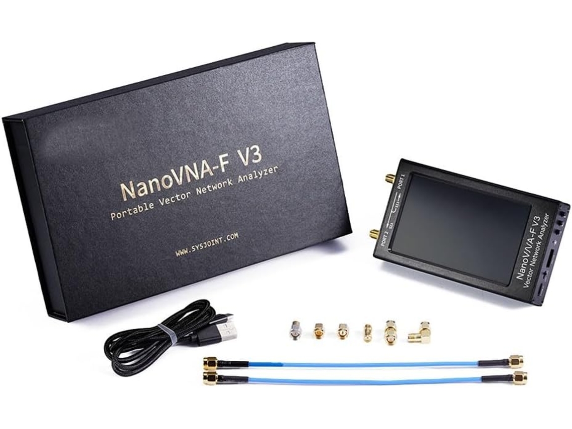 Nanovna Para Kit Analizador De Redes Vectoriales De Antenas F V3 4 3" 6 Ghz