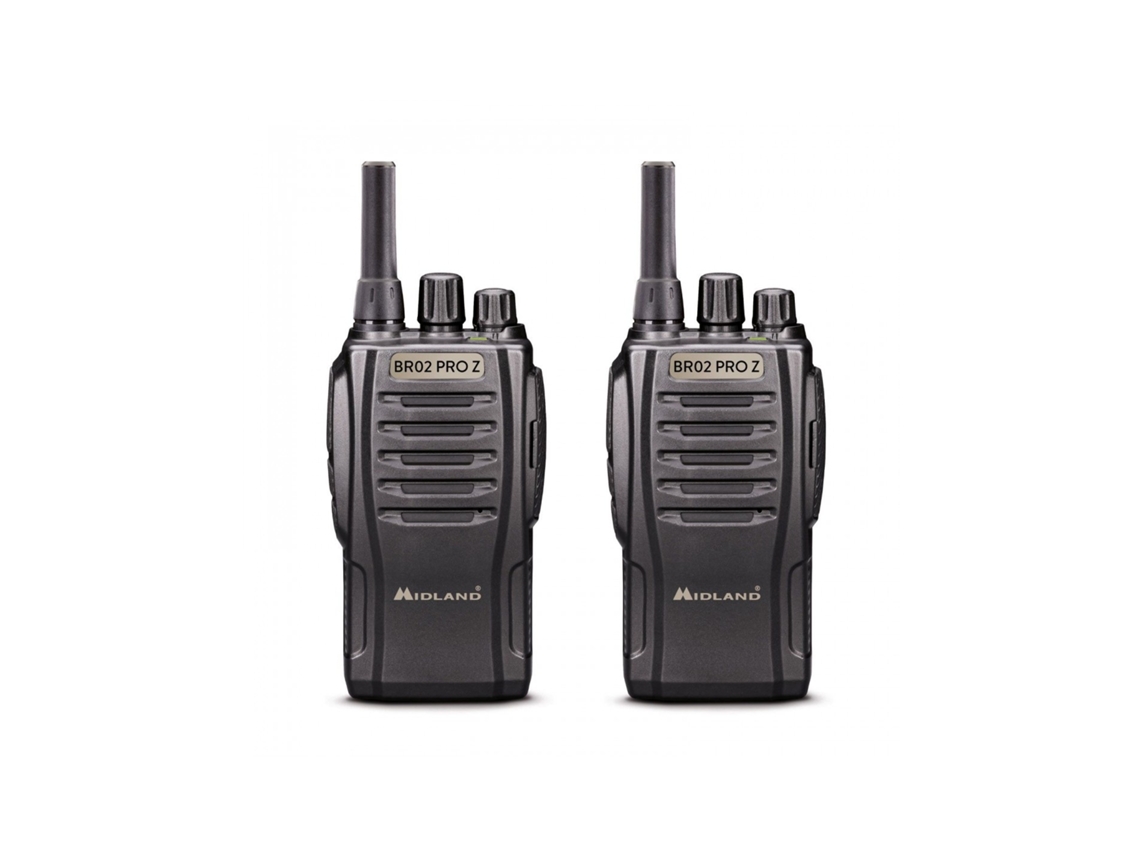 Walkie-Talkie MIDLAND BR02 PRO Z pack 2 Unidades