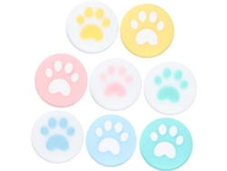 Protectores De Silicona Para Joysticks (8 Piezas) Para Nintendo Switch