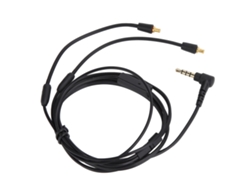 Cabo De Fone De Ouvido Para Audio-technica Ath-ls50/200/300/400 E40 E50 E70, 1.2m, 3.5mm, Ofc, Plug And Play