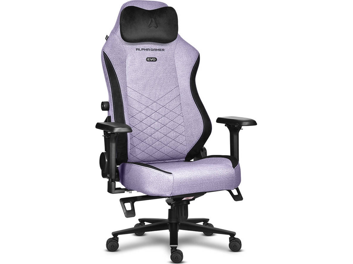 Silla Gaming ALPHA GAMER Alegra Evo  (Lavender Haze)