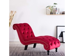 Diván | Sofá De Terciopelo Rojo Wsd895576