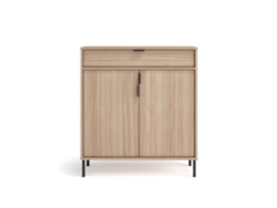 Mueble zapatero/armario HERDASA Alice nogal claro 89 x 90 x 29 cm