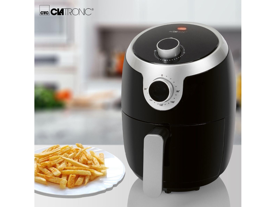 Freidora de Aire CLATRONIC Fr 3769 H (1.8 kg - Negro)