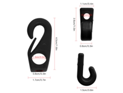Kit De Montaje Para Kayak Con Cuerda Elástica, Ojales Acolchados, Ganchos En J Y Ganchos De Amarre.