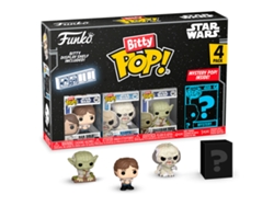 Blister 4 Figuras Bitty Pop Star Wars Han Solo B.active