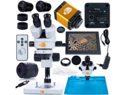 Microscopio Mercury Pro – Cámara de 12 MP, pantalla de 8'' | Zoom de 7x a 45x | Uso profesional
