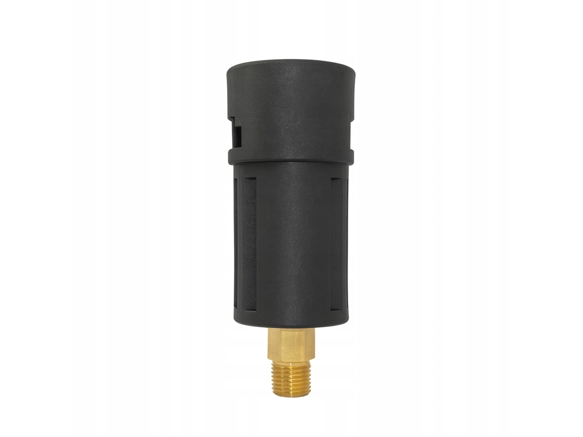 Adaptador de acoplamiento rápido Bayonet-gz de 1/4'' – Plástico y latón | 160 bar | Compatible con hidrolimpiadoras Karcher K