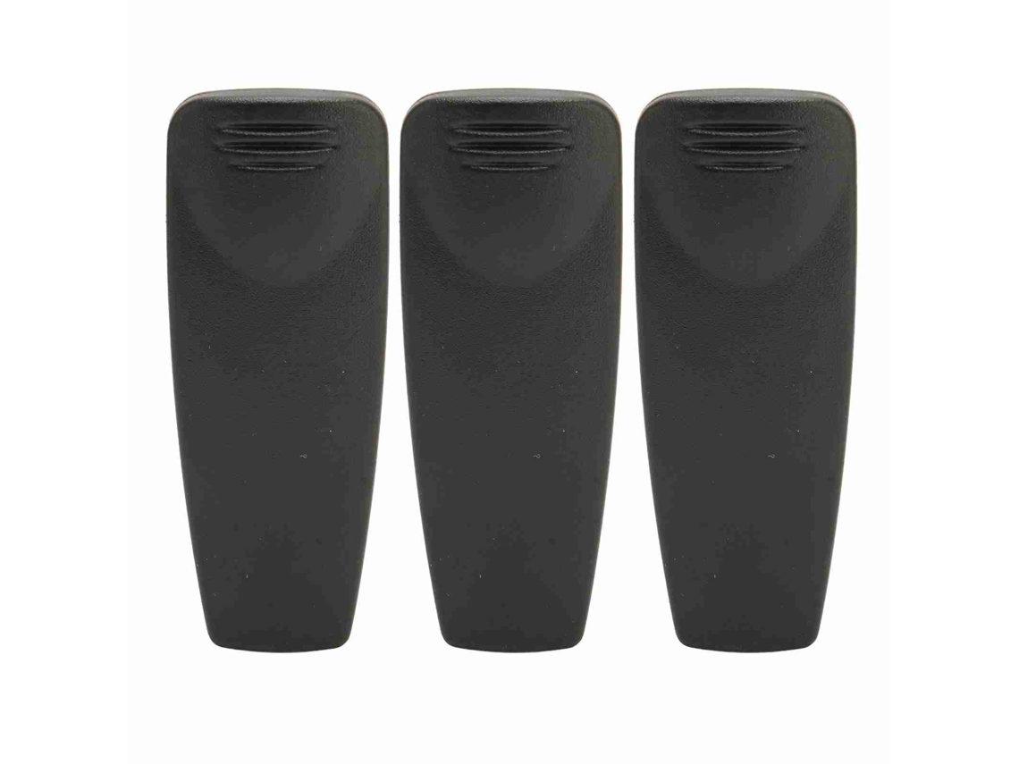 3 Pinzas Para Cinturón Para Radios Motorola Cp125 Cp185 Gp320 Gp328 Gp338. Clip Portátil De Repuesto.