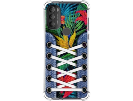 Carcasa Motorola Moto G71 5G TUMUNDOSMARTPHONE Dibujos Antigolpes Zapatillas 12 Multicolor
