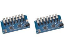 Módulo Concentrador Usb 3.1 2x Vl817, Divisor De 7 Puertos, Compatible Con Dispositivos De Alta Velocidad Superspeed.