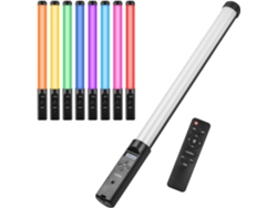 Tubo De Luz Led Portátil Para Fotografía, Vídeo, Vlogs Y Retransmisiones En Directo.
