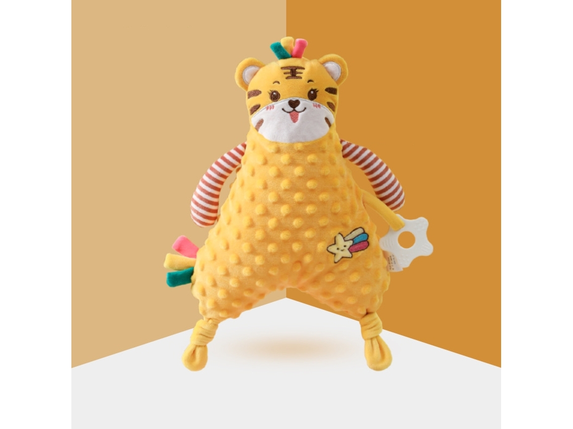Juguetes para bebés Yuysan, toalla relajante, muñeco de peluche, almohada para dormir (tigre)