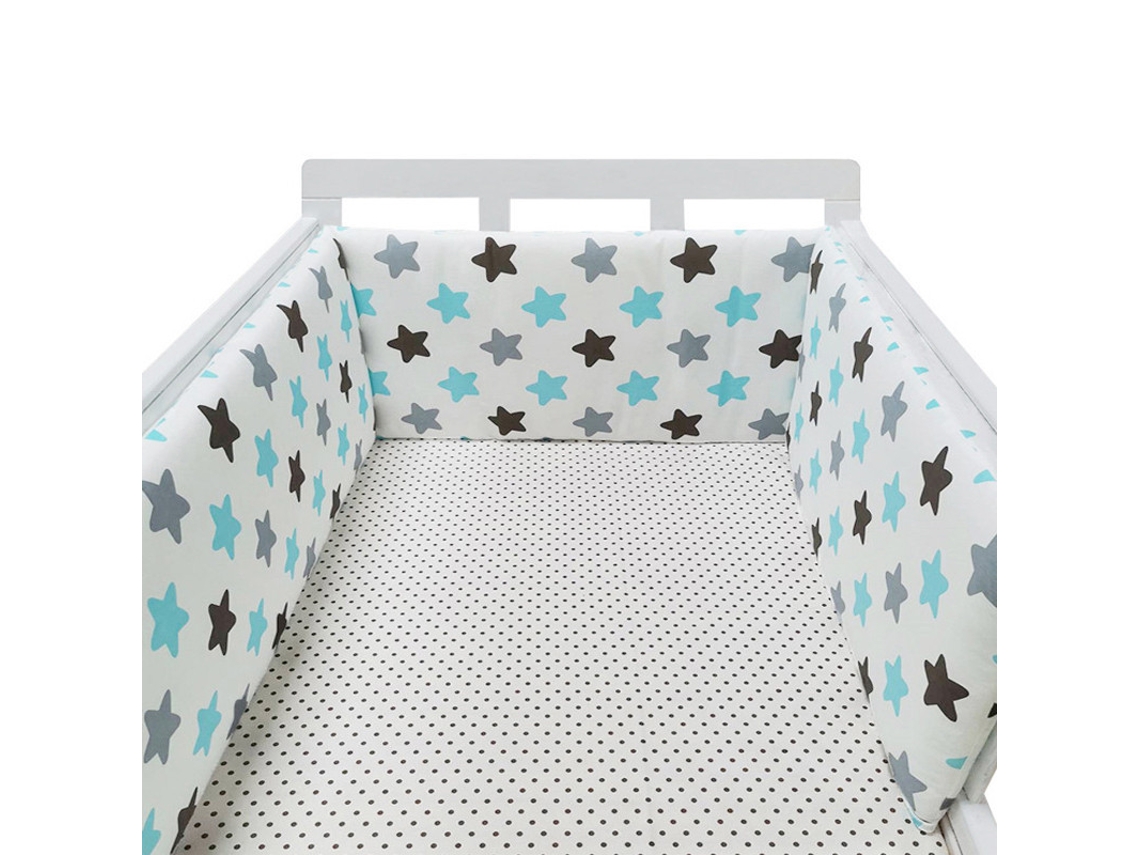 Protector De Cuna Chichonera Para Bebe, Barrera De Cama De Algodón Para Recien Nacidos, Coppo De Trenza, Cuna Para El Bebe