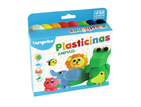 Kit plastilina animales EUROPRICE