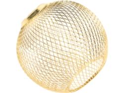 Lámpara Colgante De Metal De Hierro Calado Chapada En Oro De 150 Mm, Cubierta Decorativa Retro Para Lámparas De Araña Y