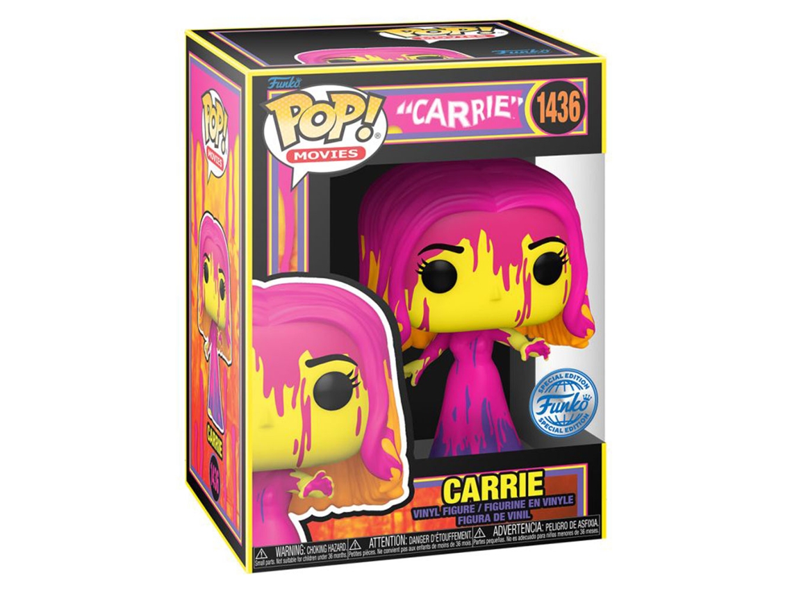 Figura Funko CARRIE Us Exclusive Blacklight Pop! Vinilo