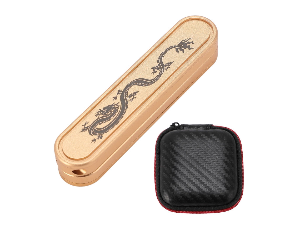 Juguete Mecánico Metálico Deslizante Para La Punta De Los Dedos, Ideal Para La Oficina En Casa O Como Estación De Trabajo (color Dorado).