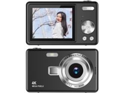 Cámara Digital 1080p Con Sensor De 96 Mp, Zoom De 16x, Pantalla Ips Hd De 2,4", Ideal Para Vlogging Y Viajes.