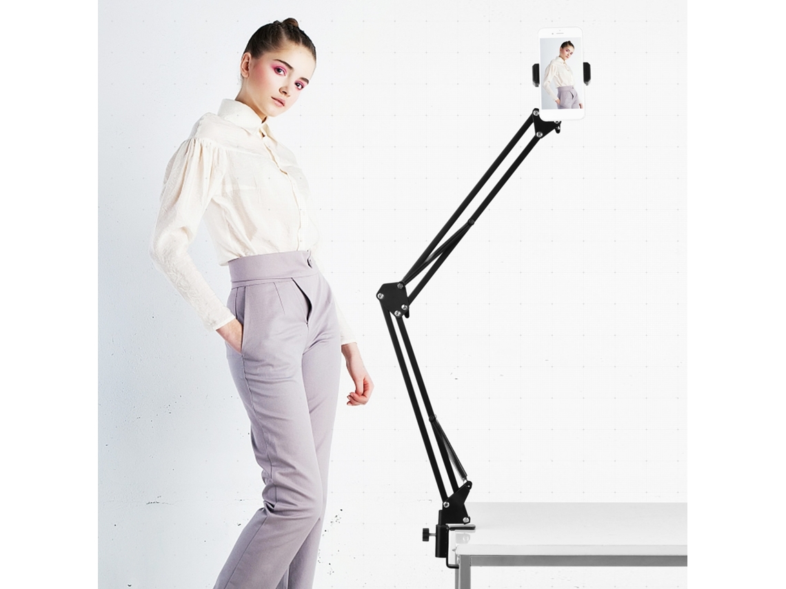 2026-soporte De Teléfono Metálico Para Escritorio, Ideal Para Streaming, Videos Y Smartphone, Portátil Y Estable