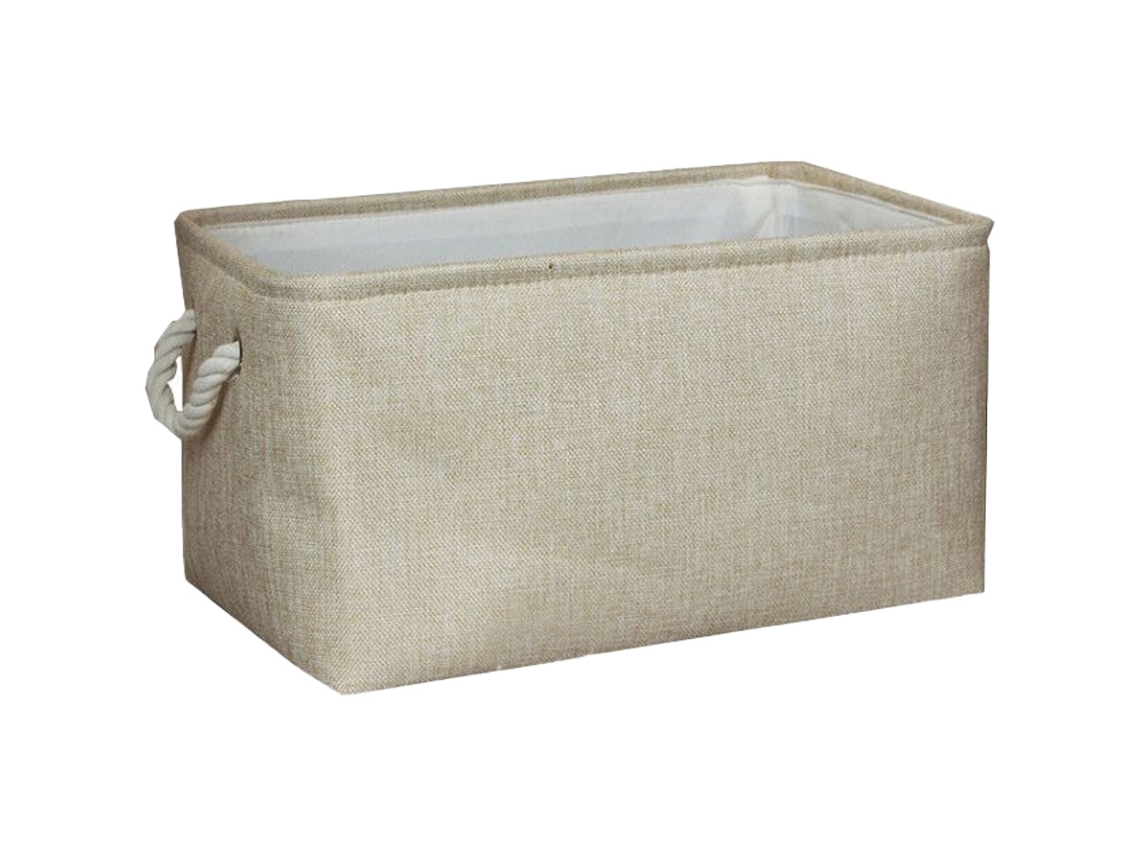 Cestas de almacenamiento decorativas, cajas de almacenamiento, cubos con asas para ropa, juguetes, libros, hogar y oficina.