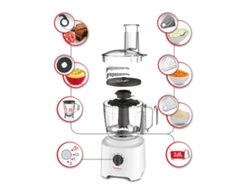 MOULINEX FP246110 robot de cocina 2,4 L Blanco 700 W